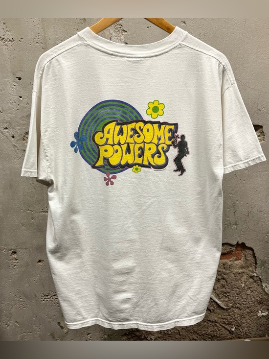 American Vintage Other - Awesome Powers Austin Powers Vintage 90s Double Sided Christian Jesus Tee Large